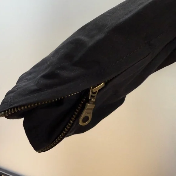 Levi's Women's Black Waxed Cloth Utility Jacket - Picture 10 of 11